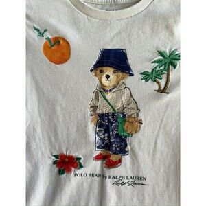 NWT Polo RALPH LAUREN GIRLS T SHIRT 5 6X 6 POLO BEAR  Jersey Tee NEW